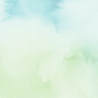 Blue green watercolor background illustration, simple eco design