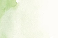 Green watercolor background illustration, simple design