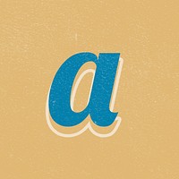 Letter A Psd Alphabet Lettering 