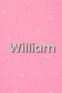 Willi polka dot typography word
