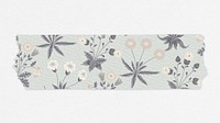 Daisy washi tape journal sticker remix from artwork by William Morris