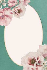 Cherry blossom border frame design
