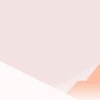 Pastel pink mountain background vector