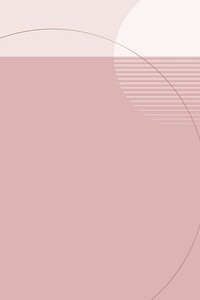 Nude pink aesthetic background in Swiss style