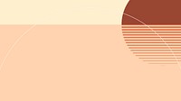Sunset aesthetic background in Swiss graphic style