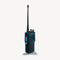 Walkie talkie clipart, illustration. Free public domain CC0 image.