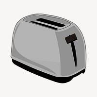 Toaster clipart, illustration. Free public domain CC0 image.