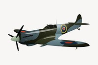 Fighter aircraft clipart, illustration psd. Free public domain CC0 image.