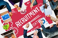 Recruitment Qualification Mission Application Employment Hiring Concept