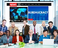 Bureaucracy Organization Government Decision System Concept