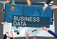 Global Business Data Analysis Growth Success Concept