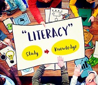 Literacy Skills School Wisdom Concept