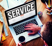 Service Loyalty Strategy Customer Help Concept