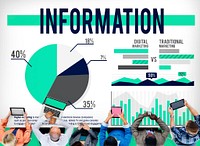 Information Data Facts FAQs Results Concept