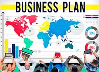Business Plan Strategy Marketing Planning Concept