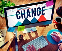 Change Solutions Improvement New Motivation Concept
