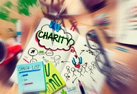 Check List Sharing Help Charity Concepts