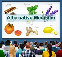 Alternative Medicine Health Herb Therapy Concept