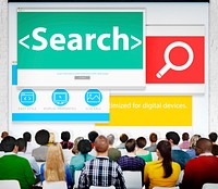 Search Networking SEO Web Seminar Conference Learning Concept