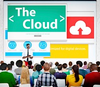 The Cloud Online Business Network Conference Concept