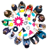 Diversity Teamwork Planning Strategy Support Technology Concept