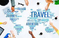 Travel Explore Global Destination Trip Adventure Concept