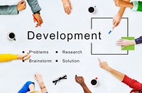 Development Business Startup Strategy Goals Concept