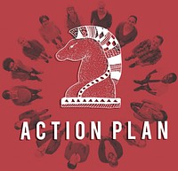 Action Plan Active Business Inspiration Vision Concept