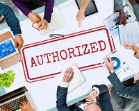 Authorize Allowance Approve Permit Graphic Concept