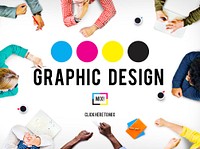 CMYK Ink Design Graphics Creativity Concept