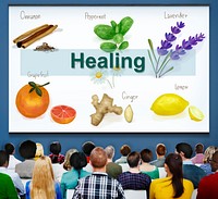 Health Care Treatment Vitamins Healing Concept