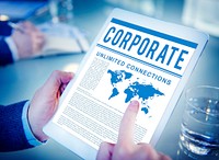 Global Business Corporate B2B Merchandise Concept