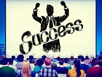 Success Achievement Winning Gain Profit Concept