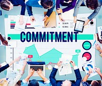 Commitment Conviction Compliance Dedication Concept