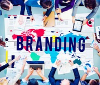 Branding Identity Marketing Strategy Copyright Concept