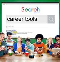Career Tools Work Occupation Concept