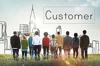 Customer Consumer Business Marketing City Concept