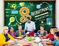 Ethnicity People Education Recruitment Occupation Concept