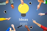 Ideas Sharing Website Mission Objective Online Concept