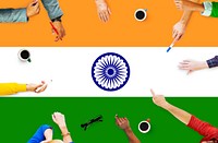India Flag Patriotism Indian Pride Unity Concept