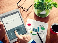 Digital Online VAT Business Tax Concept