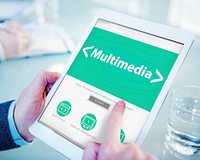 Digital Online Multimedia Technology Entertainment Browsing Media Concept