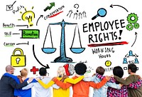 Employee Rights Employment Equality People Friendship Huddle Concept