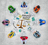 Employee Rights Employment Equality Job Computer Technology Concept