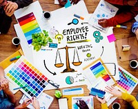Employee Rights Employment Equality Job Design Meeting Concept