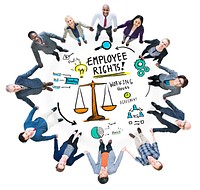 Employee Rights Employment Equality Job Business Support Concept
