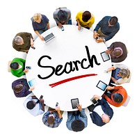 People Social Networking and Search Concept