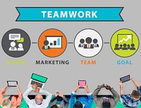 Teamwork Team Collaboration Connection Togetherness Unity Concept