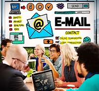 Email Correspondance Online Messaging Technologgy Concept