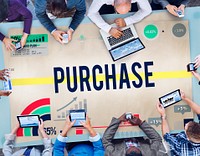 Purchase Retail Sale Marketing Buying Concept